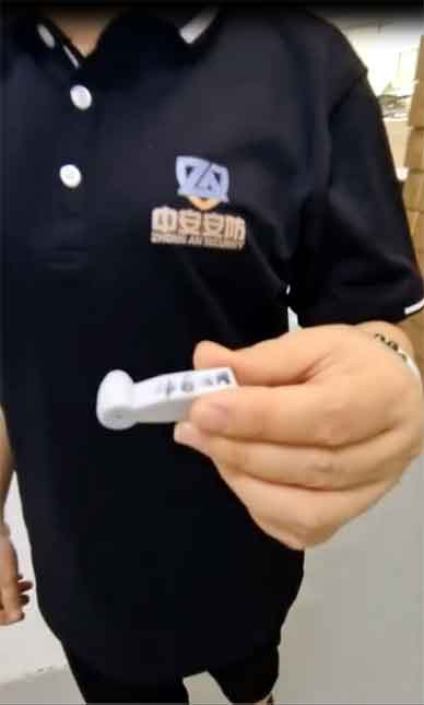 铝合金防盗器 小榔头硬标签4m